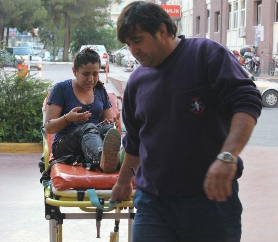 Denizli&rsquo;de &ccedil;akmak gazı t&uuml;pleri patladı: 4 yaralı