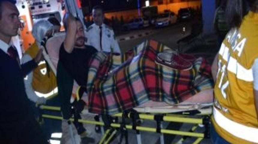 &ldquo;Neden k&uuml;f&uuml;r ediyorsun&rdquo; dedi bı&ccedil;aklandı