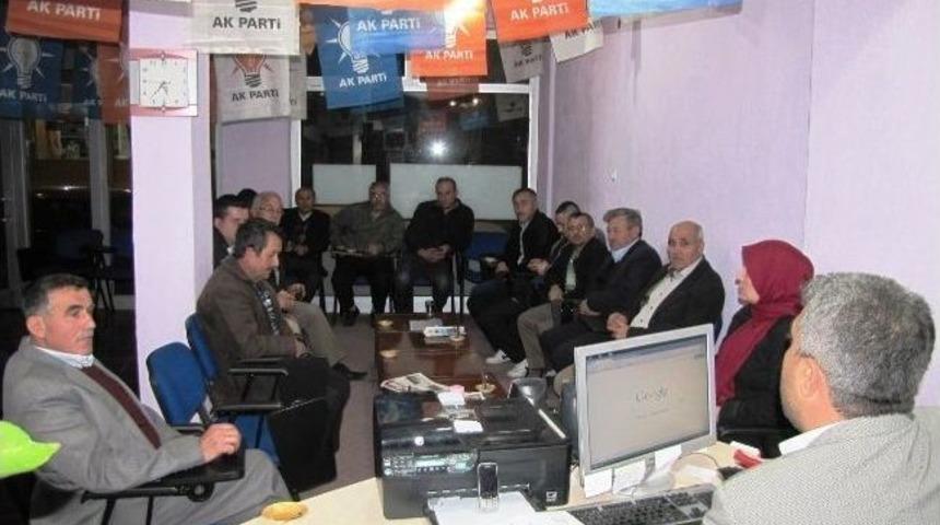 Hisarcık&rsquo;ta Ak Parti İl&ccedil;e Danışma Meclisi Toplantısı