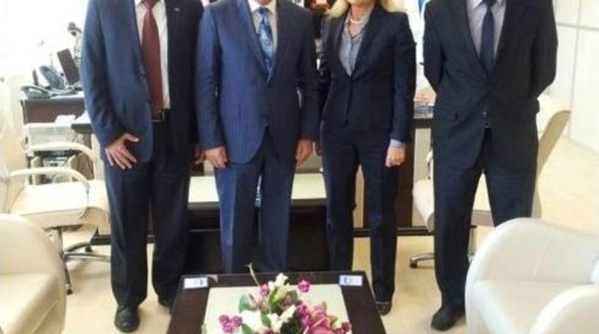 Başkan Doğan&rsquo;dan Sgk M&uuml;d&uuml;r&uuml;&rsquo;ne Ziyaret