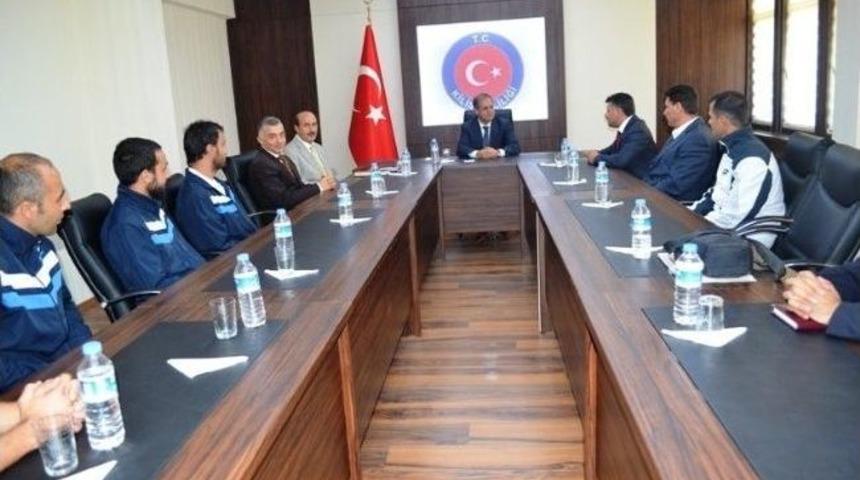 Vali Tapsız&rsquo;dan Kilis Belediyespor&rsquo;a Tam Destek