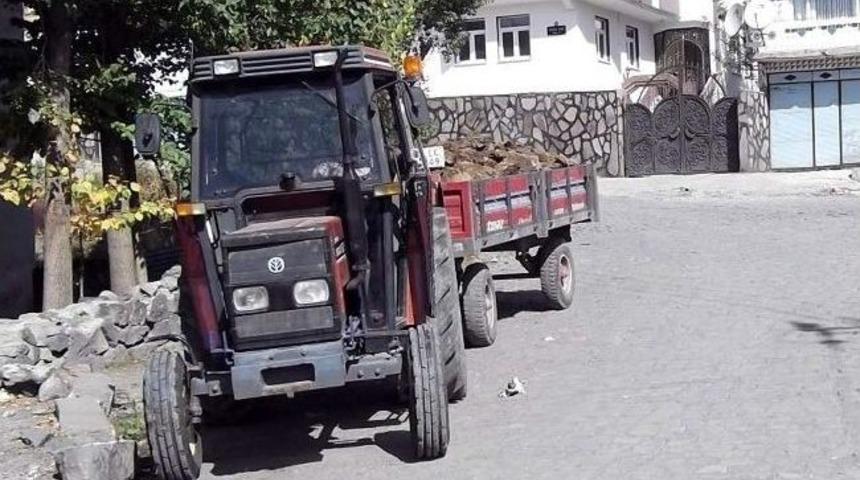 Kars&rsquo;ta Havalar Soğudu Tezekler G&ouml;r&uuml;c&uuml;ye &Ccedil;ıktı