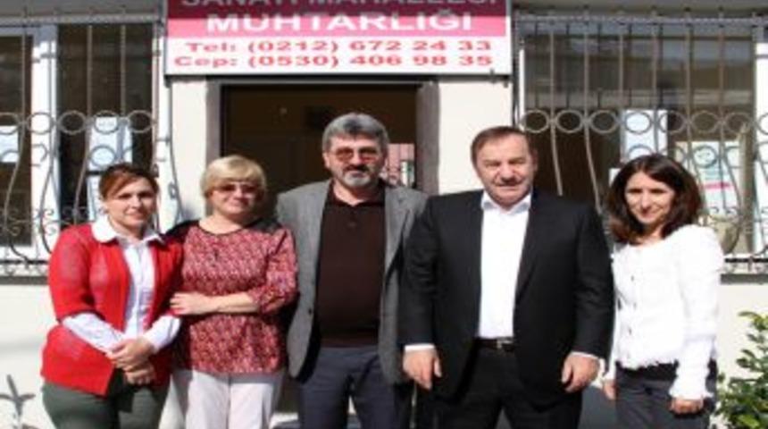 Necmi Kadıoğlu, Sanayi Mahallesi&rsquo;ni Ziyaret Etti
