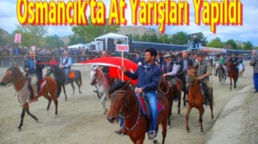 Osmancık'ta at yarışları yapıldı