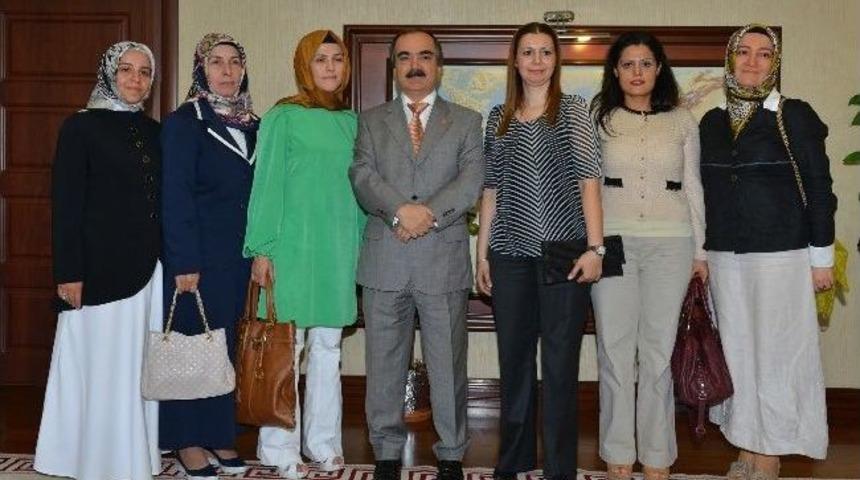 Adana Koza İş Kadınları Derneği&rsquo;nden Vali Coş&rsquo;a Ziyaret
