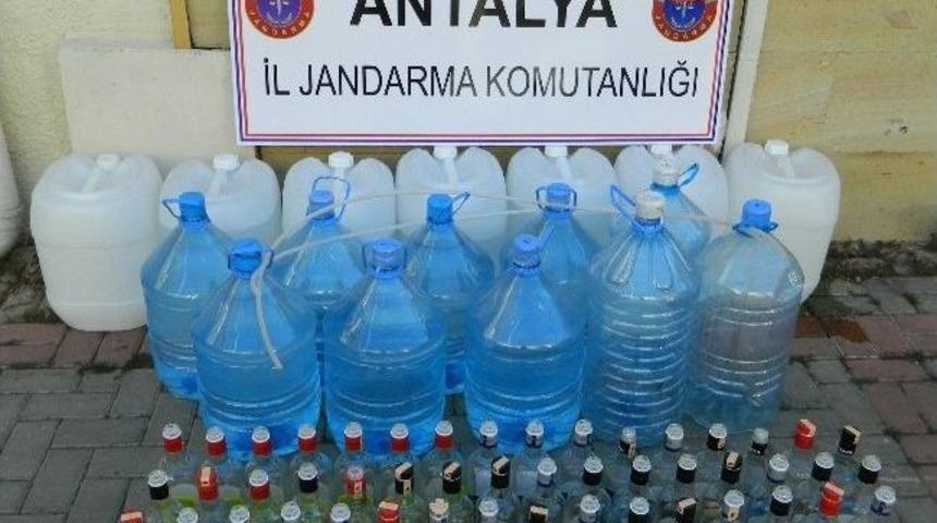 Alanya&rsquo;daki İki Otelde Ka&ccedil;ak İ&ccedil;ki Operasyonu