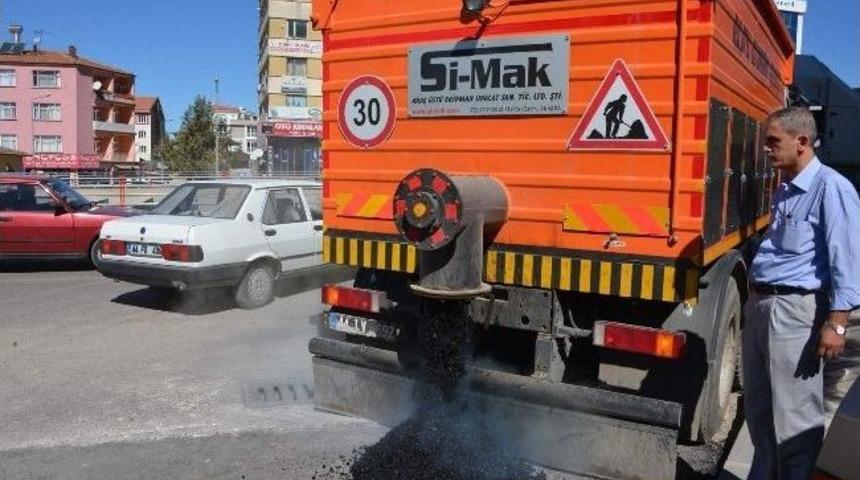 Malatya&rsquo;ya Asfalt Yama Robotu Alındı