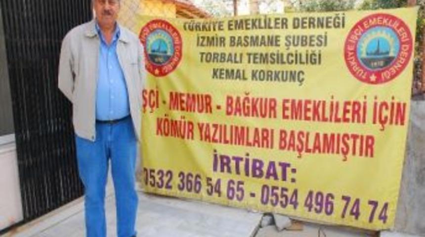 Emeklilere Zamsız K&ouml;m&uuml;r Uyarısı