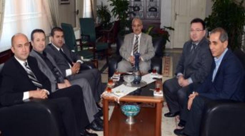 Fethiye Otelciler Birliği Muğla Valisi G&uuml;ven&ccedil;er'i Ziyaret Etti