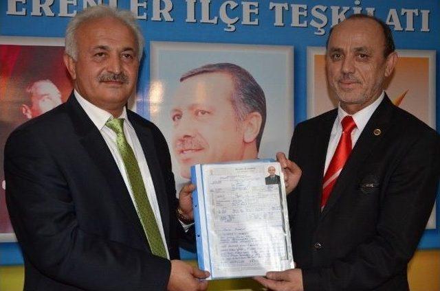 Erenler Belediye Başkanı Öztürk Aday Adaylığı Başvurusunu Yaptı 1