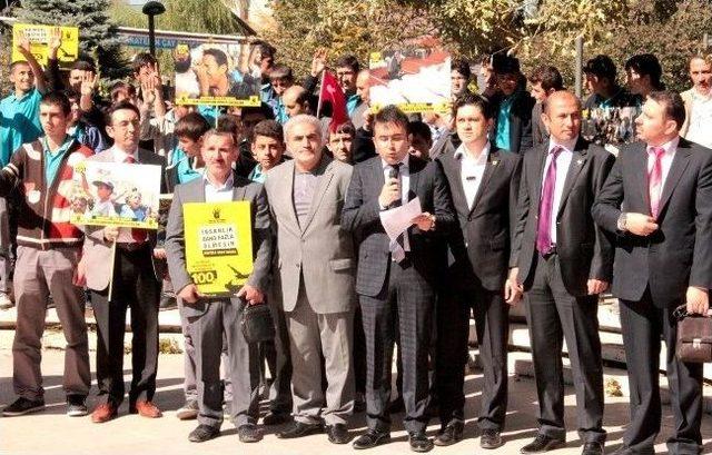 Mısır'daki Darbenin 100. Günü Çankırı'da Protesto Edildi