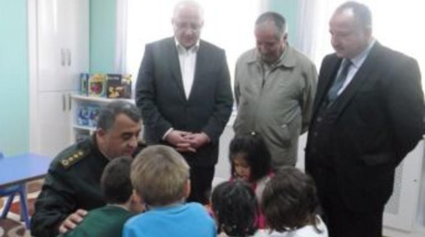 Komutandan Saray Eğitim Kurumları&rsquo;na Ziyaret