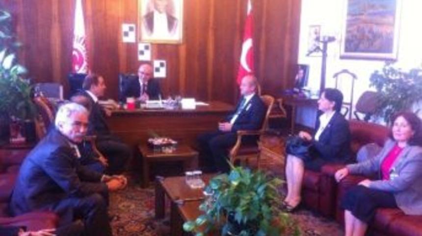 Chp Heyetinden Ak Partili Vekil Elvan&rsquo;a Hayırlı Olsun Ziyareti