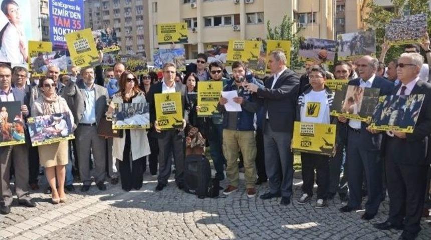 İzmir'de Rabia Eylemi