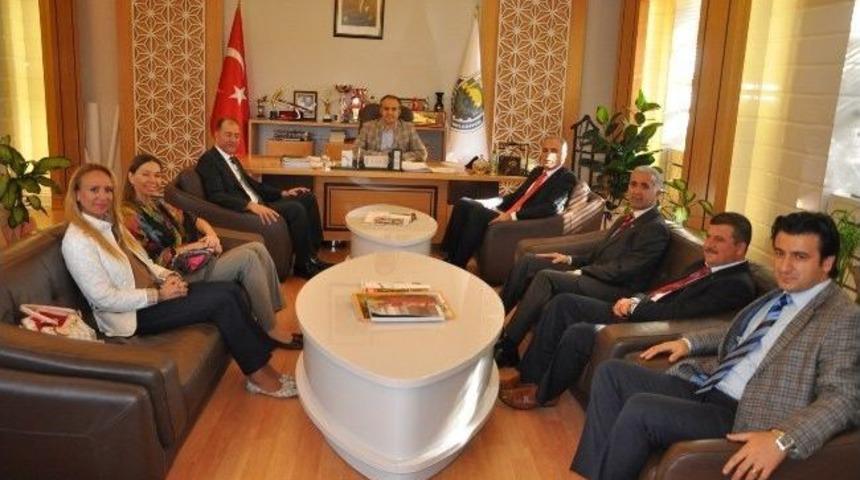 Tvf Başkanı Mutlugil&rsquo;den Aktaş&rsquo;a Ziyaret