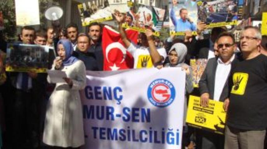 Mısır'daki Asker&icirc; Darbe Ve Katliamlar Aydın'da Da Protesto Edildi
