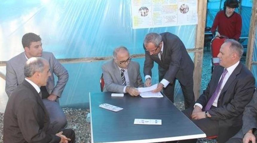 Vali Karahan Hayvan Pazarında İncelemelerde Bulundu