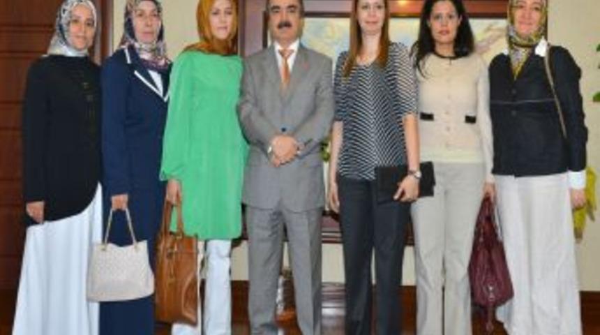 Adana Koza İş Kadınları Derneği&rsquo;nden Vali Coş&rsquo;a Ziyaret