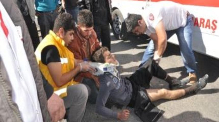 Elbistan'da Trafik Kazası: 1 Yaralı