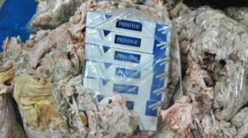 25 Bin TL Değerinde Ka&ccedil;ak Sigara Ele Ge&ccedil;irildi