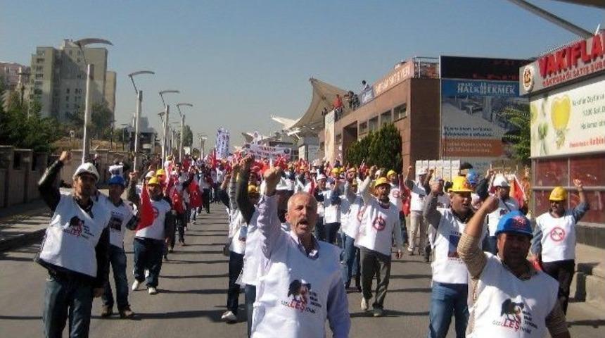 Termik Santrallerin Ve Maden Sahalarının &Ouml;zelleştirilmesine Karşı Y&uuml;r&uuml;d&uuml;ler
