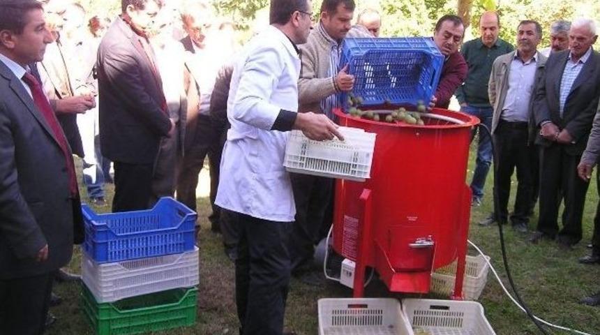 Ceviz Makinesinin Tanıtımı Yapıldı