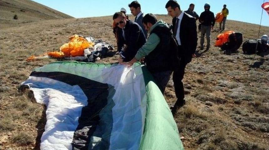 &Ccedil;al Dağında Yama&ccedil; Paraş&uuml;t&uuml; Eğitimi D&uuml;zenlendi