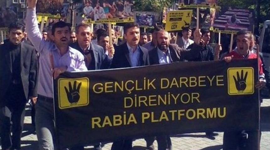 Şırnak&rsquo;ta, Mısır&rsquo;daki Darbe 100. G&uuml;n&uuml;nde Kınandı