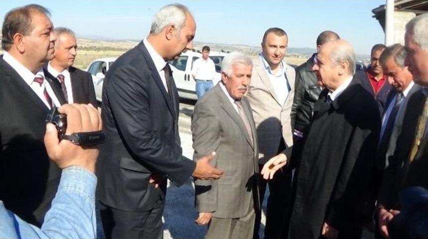 Devlet Bah&ccedil;eli Uşak&rsquo;a Uğradı