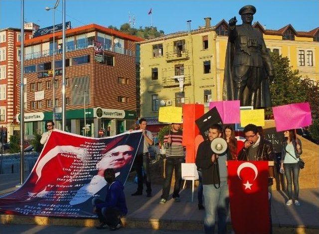 Giresun’da “andımız” Eylemi