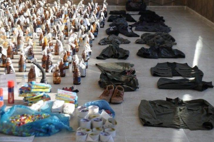 Cizre’de 700 Molotof Kokteyli Ve Çok Sayıda Patlayıcı Madde Ele Geçirildi G3
