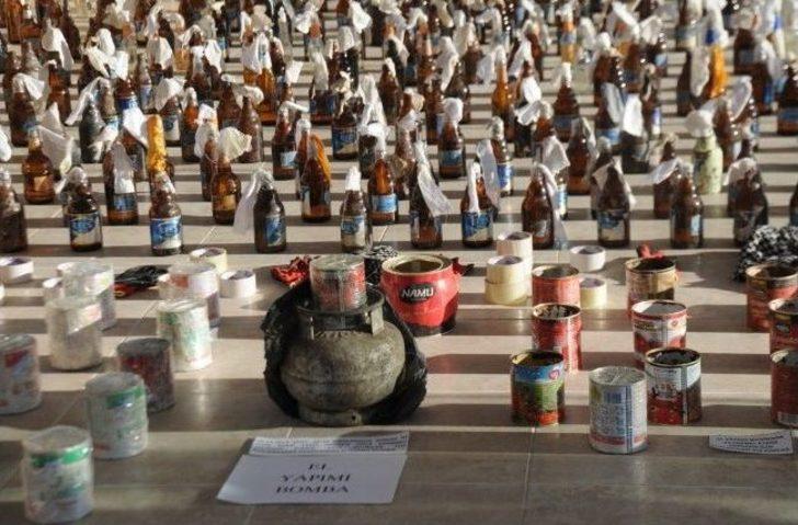 Cizre’de 700 Molotof Kokteyli Ve Çok Sayıda Patlayıcı Madde Ele Geçirildi G4