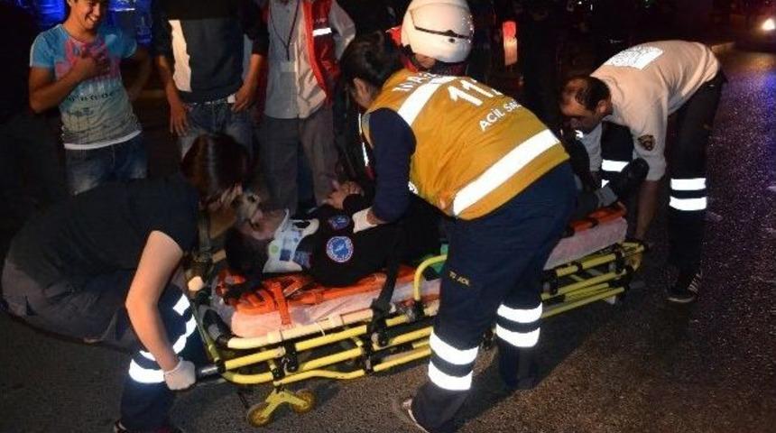 Turgutlu&rsquo;da Trafik Kazası; 1 Yaralı