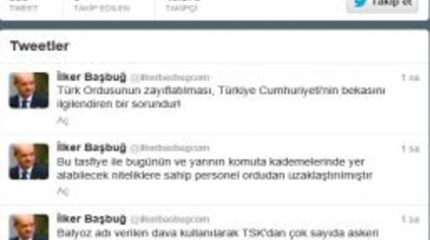 İlker Başbuğ: Nitelikli Personel Ordudan Uzaklaştırıldı