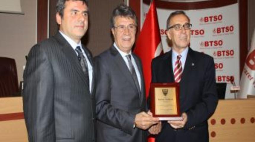 BTSO Meclis Başkanı Topuk'tan M&uuml;lkiyelilere: Bu Toprakları Unutup Gitmeyin