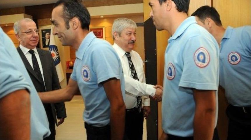 B&uuml;y&uuml;kşehir Personeli Bayramlaştı