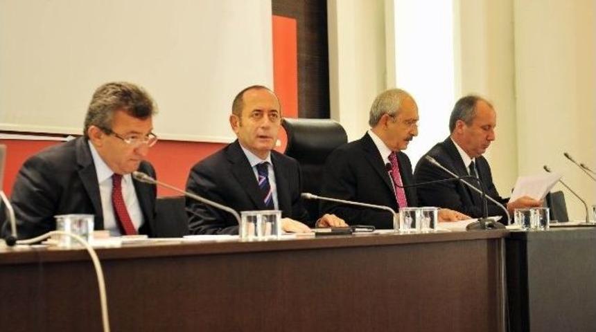 Chp Tbmm Grubu, Kılı&ccedil;daroğlu Başkanlığında Toplandı