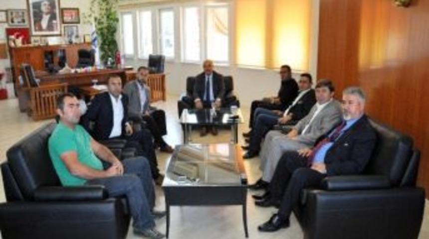 Didim&rsquo;de Emlak Sekt&ouml;r&uuml; Temsilcilerinden Belediyeye Ziyaret
