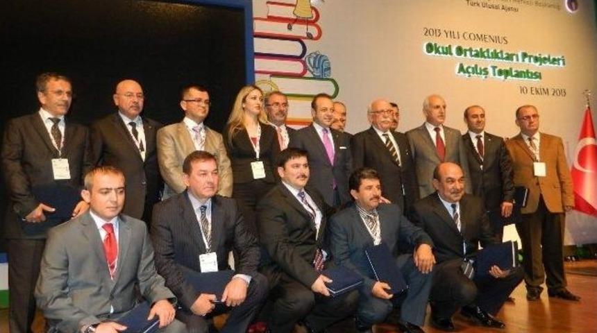 &Ouml;zel Sanko Okulları&rsquo;na Comenıus &lsquo;yıldız Proje&rsquo; &Ouml;d&uuml;l&uuml;
