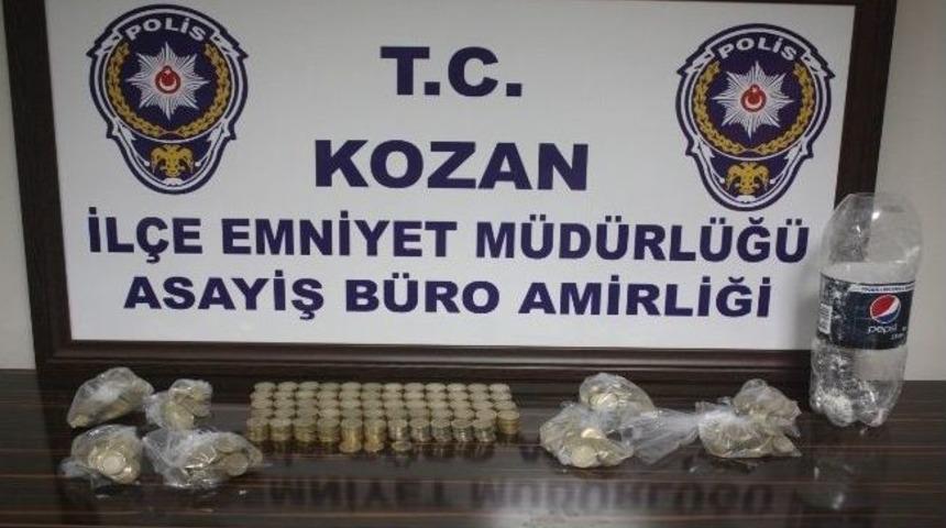 Kozan&rsquo;da 3 Adet Ruhsatsız Tabanca Ve Uyuşturucu Madde Ele Ge&ccedil;irildi