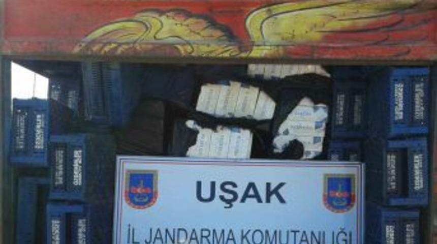 Uşak'ta Ka&ccedil;ak Sigara Ve Uyuşturucu Hap Operasyonu