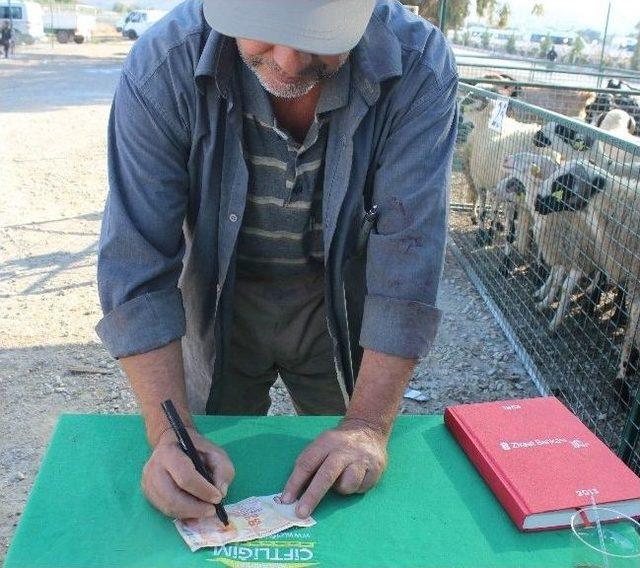 Kurban Satışında Sahte Paraya Dedektör İle Önlem