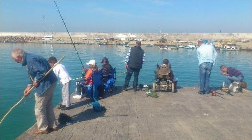 Engellilerin Balık Tutma Keyfi