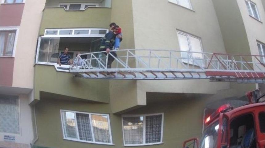 Orhangazi&rsquo;de Yangın Paniği