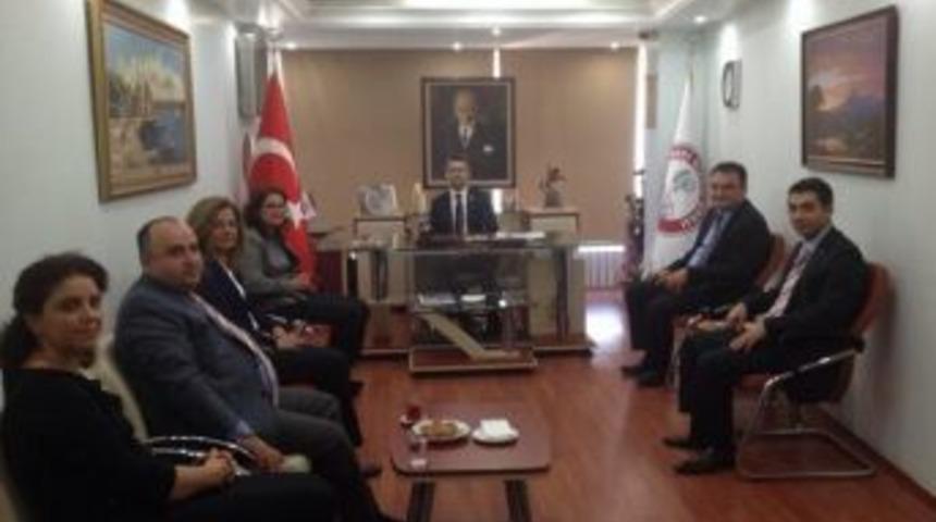 İl Sağlık M&uuml;d&uuml;r&uuml;&rsquo;nden Teb 12. B&ouml;lge Eczacı Odası&rsquo;na Ziyaret