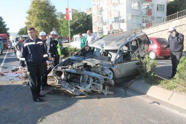 Ordu’da Trafik Kazası: 1 Yaralı 1