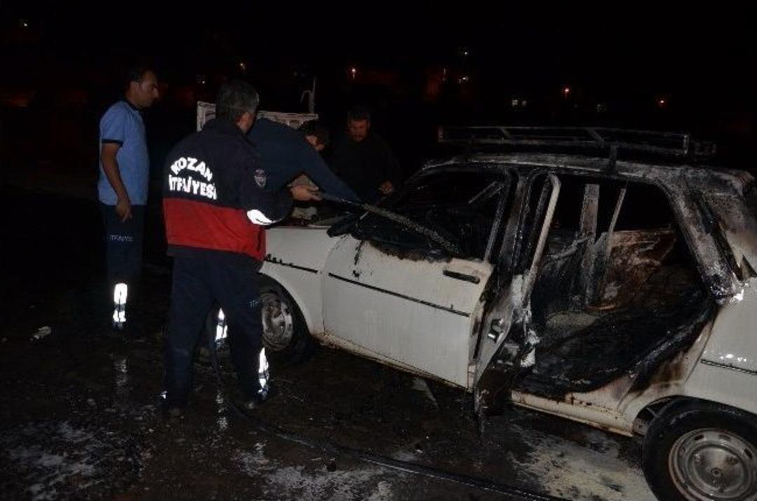 Alkoll&uuml; S&uuml;r&uuml;c&uuml; Tepki İ&ccedil;in Otomobilini Yaktı