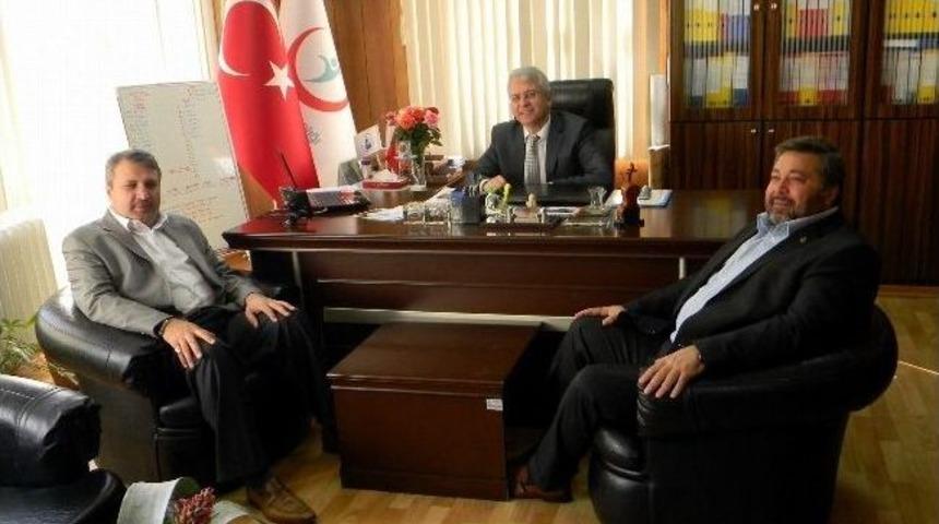 &Ccedil;er&ccedil;i&rsquo;den Başhekim Ayer&rsquo;e Ziyaret