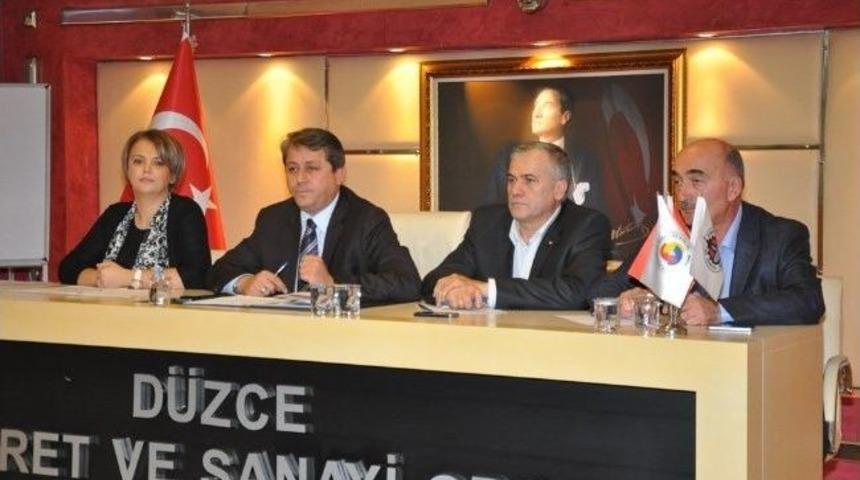 D&uuml;zce Tso Meclis Toplantısı Ger&ccedil;ekleştirildi