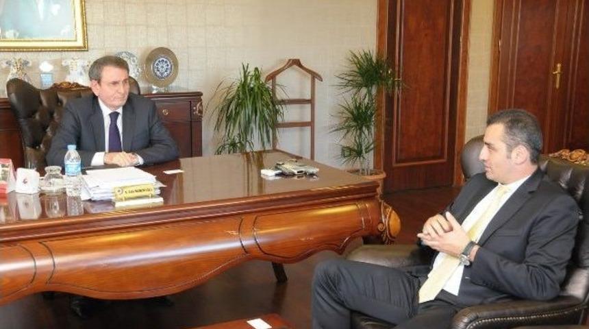 Thy Kargo Başkanı T&uuml;rk&rsquo;ten Murzioğlu&rsquo;na Ziyaret